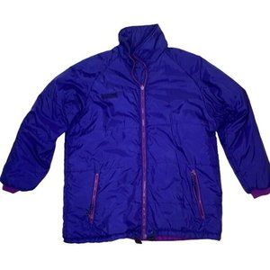 Vintage Columbia Sportswear Women's Reversible Winter Jacket: Size Large